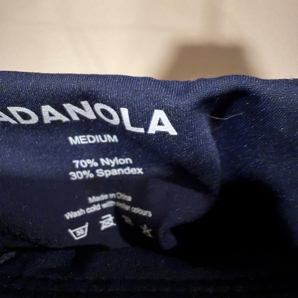 Adanola Blue Crop Top - Picture 2 of 3